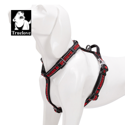 Truelove Pet Harness Keine Pull Taktische Service Pet Aufzug Atmungsaktive Mesh Reflektierende Sport Padded Hund Harness Weste TLH6172