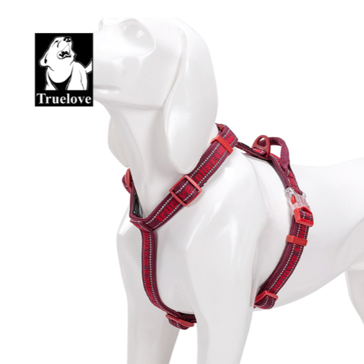 Truelove Pet Harness Keine Pull Taktische Service Pet Aufzug Atmungsaktive Mesh Reflektierende Sport Padded Hund Harness Weste TLH6172