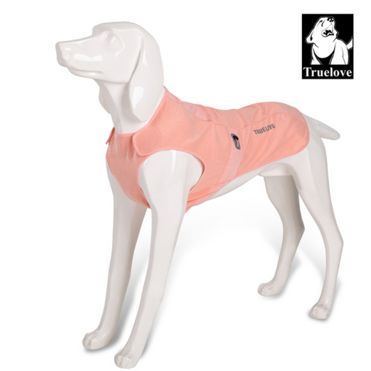 Cooling and water-repellent dog vest