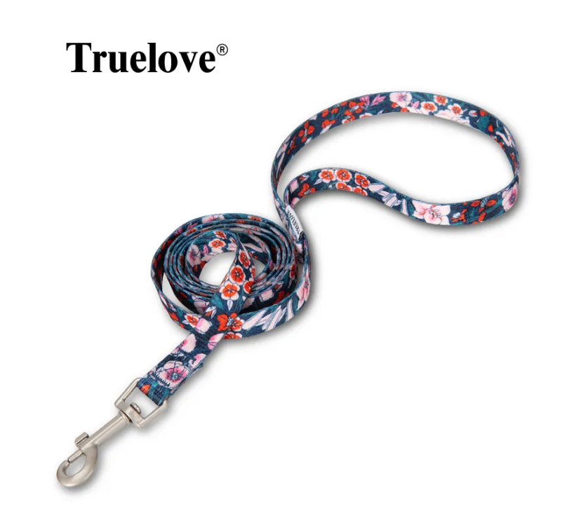 Truelove Blumen Haustier Leine Frühling Design kleine Jungen Mädchen Hunde Katzen Gewicht Seil Laufen Training Hund Leine Polyester Tll3113