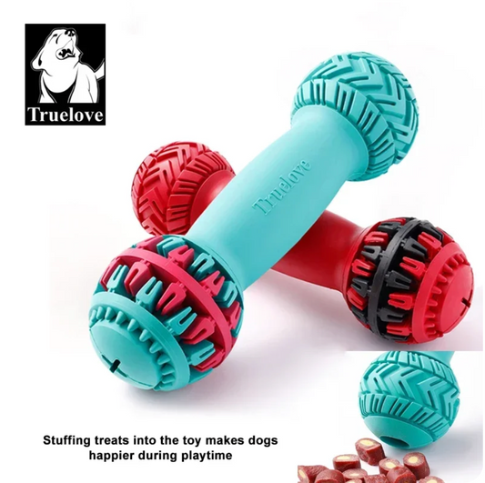 Der Truelove Treat Spender Hundespielzeug Knochen ist ein strapazierfähiges und sicheres Spielzeug aus ungiftigem Gummi. Ideal für stundenlangen Spaß und Zahngesundheit Ihres Hundes.
