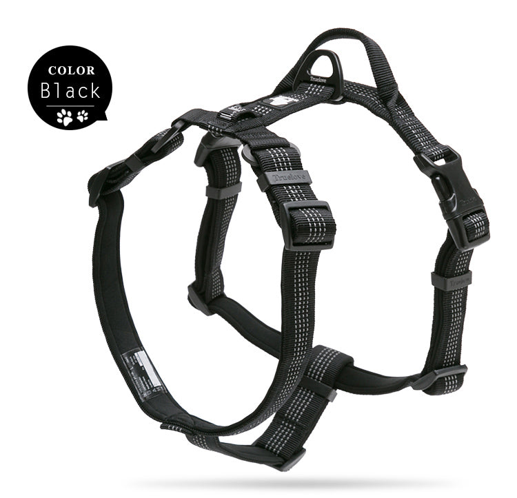 Truelove Pet Harness Einstellbare Reflektierende Nylon mit Kragen Leine LED Licht Neopren Padded Wandern Laufen TLH6171 Dropshipping