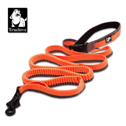 Truelove Hund Laufende Bungee Leine hand Waistworn Einstellbare Nylon Elastische Versenkbare Hund Führt für Lauf Jogging Walking