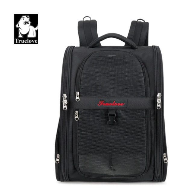 Truelove Pet Rucksack Nylon Kleine Hund und Katze Teddy Outdoor Aktivität Tasche Tragbare Atmungsaktive als Bär Reise TLX5971