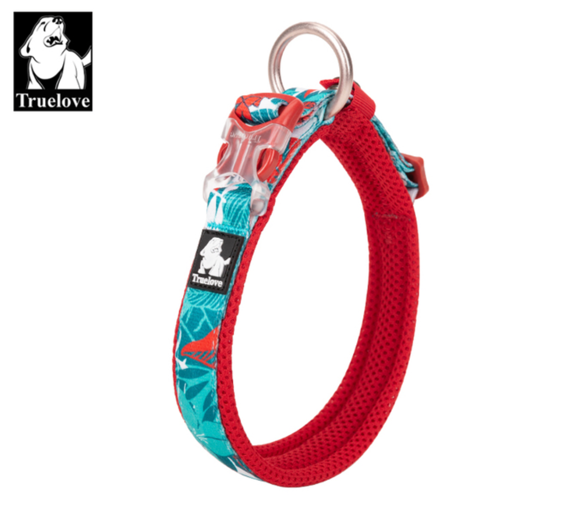 Hundehalsband Flower Spring "POPPY RED" Limited Edition