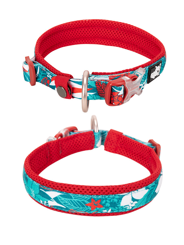 Hundehalsband Flower Spring "POPPY RED" Limited Edition